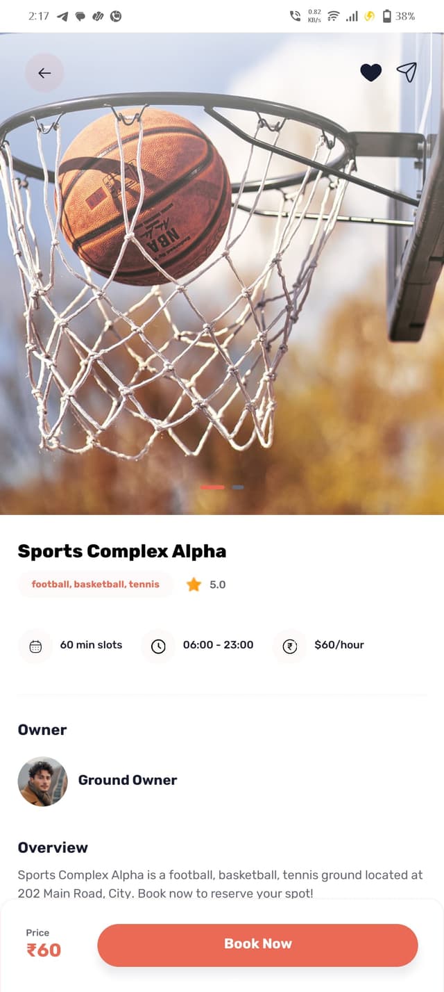 Selected Ground mobile screenshot